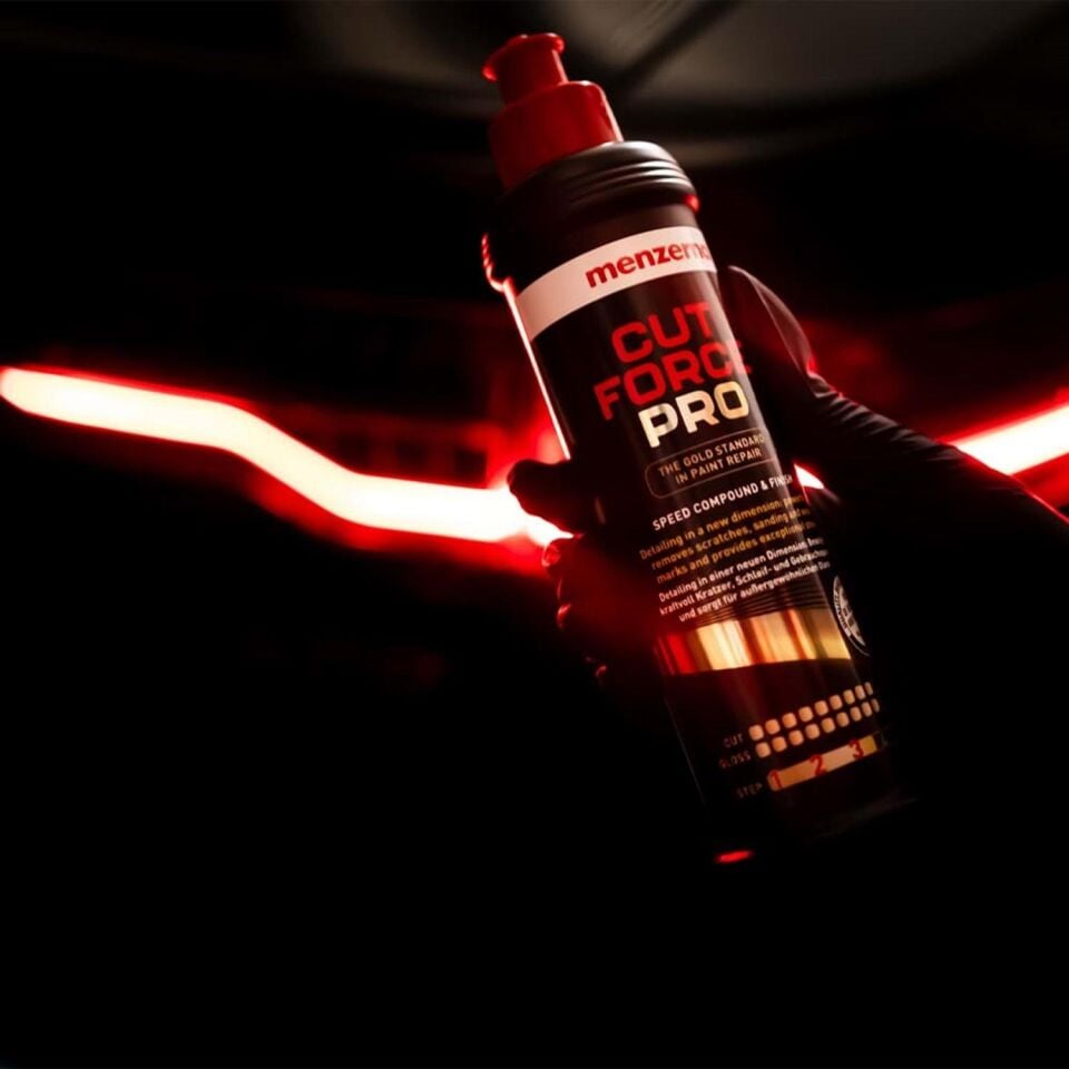 MENZERNA Cut Force Pro Altın Seri Ağır Çizik Giderici Kalın Pasta 250 ml