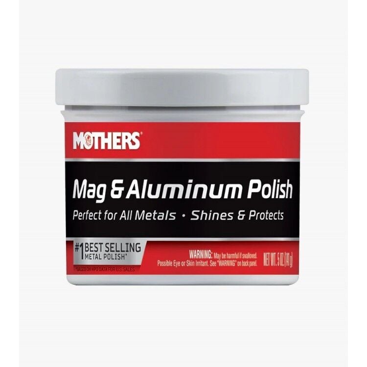 Mothers Mag&Aluminum Polsih Alüminyum Krom Metal Parlatıcı ve Koruyucu 141 ml