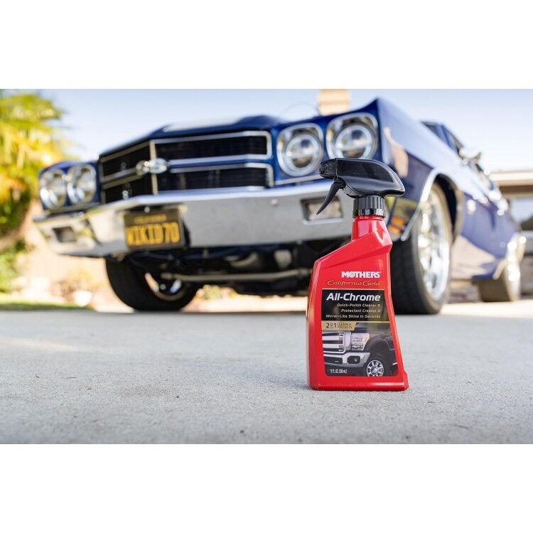 Mothers California Gold Chrome Polish Krom Parlatıcı Cila 355 ml
