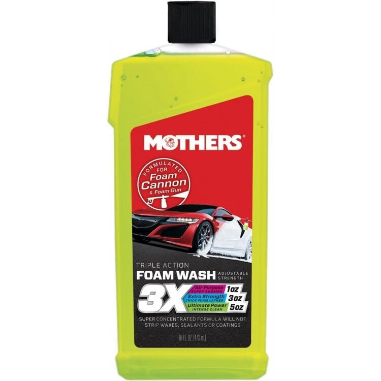 Mothers 3X Triple Acrion Foam Wash PH Nötr Ön Yıkama Şampuanı 473 ml