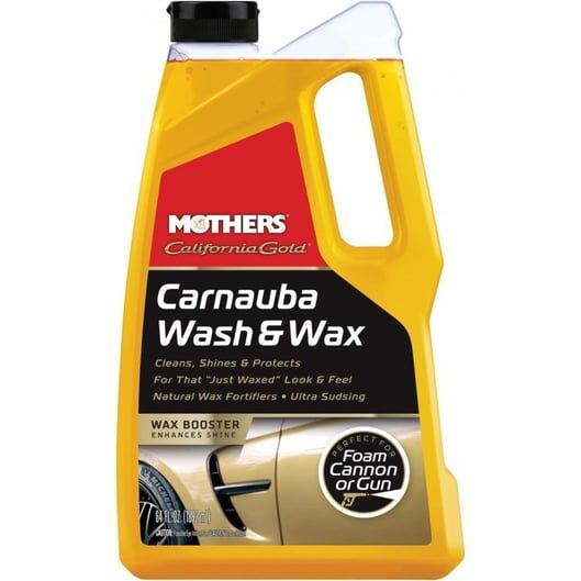 Mothers California Gold Carnauba Wash & Wax Cilalı Şampuan 1,89 lt