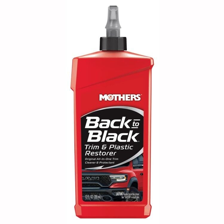 Mothers Black To Black Trim Plastik Restorer Trim Plastik Yenileyici 355 ml