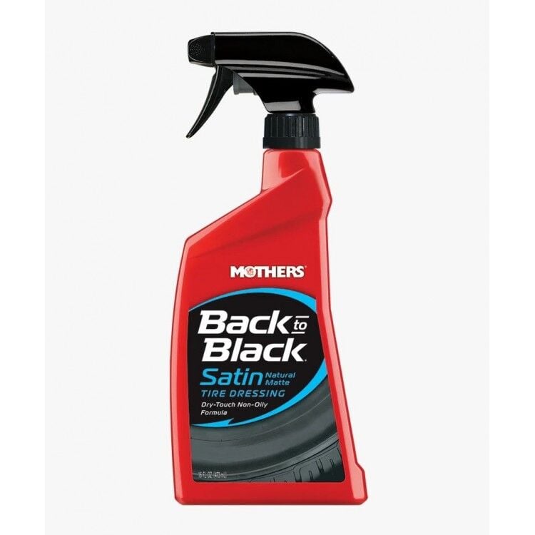 Mothers Black To Black Satin Doğal Görünümlü Lastik Parlatıcı Sprey 710 ml