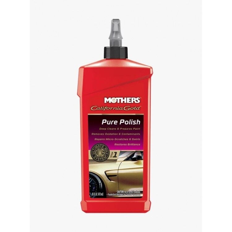 Mothers California Gold Pure Polish İnce Çizik Giderici Pasta 473 ml