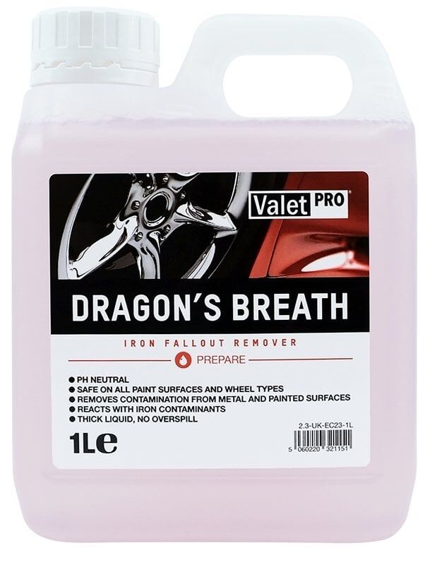 Valet Pro Dragons Breath Demir Tozu Sökücü 1 lt