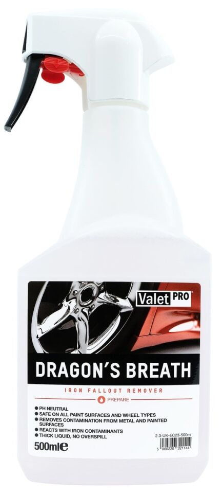 Valet Pro Dragons Breath Demir Tozu Sökücü 500 ml