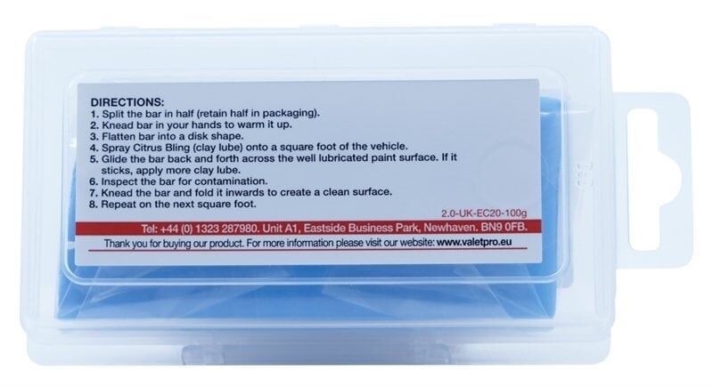 Valet Pro Yüzey Temizleyici Mavi Kil ( Sert )