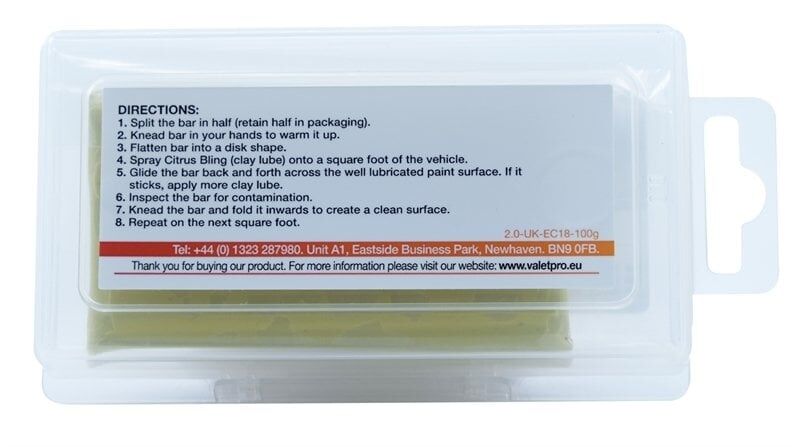 Valet Pro Yüzey Temizleyici Sarı Kil ( Orta Sert )