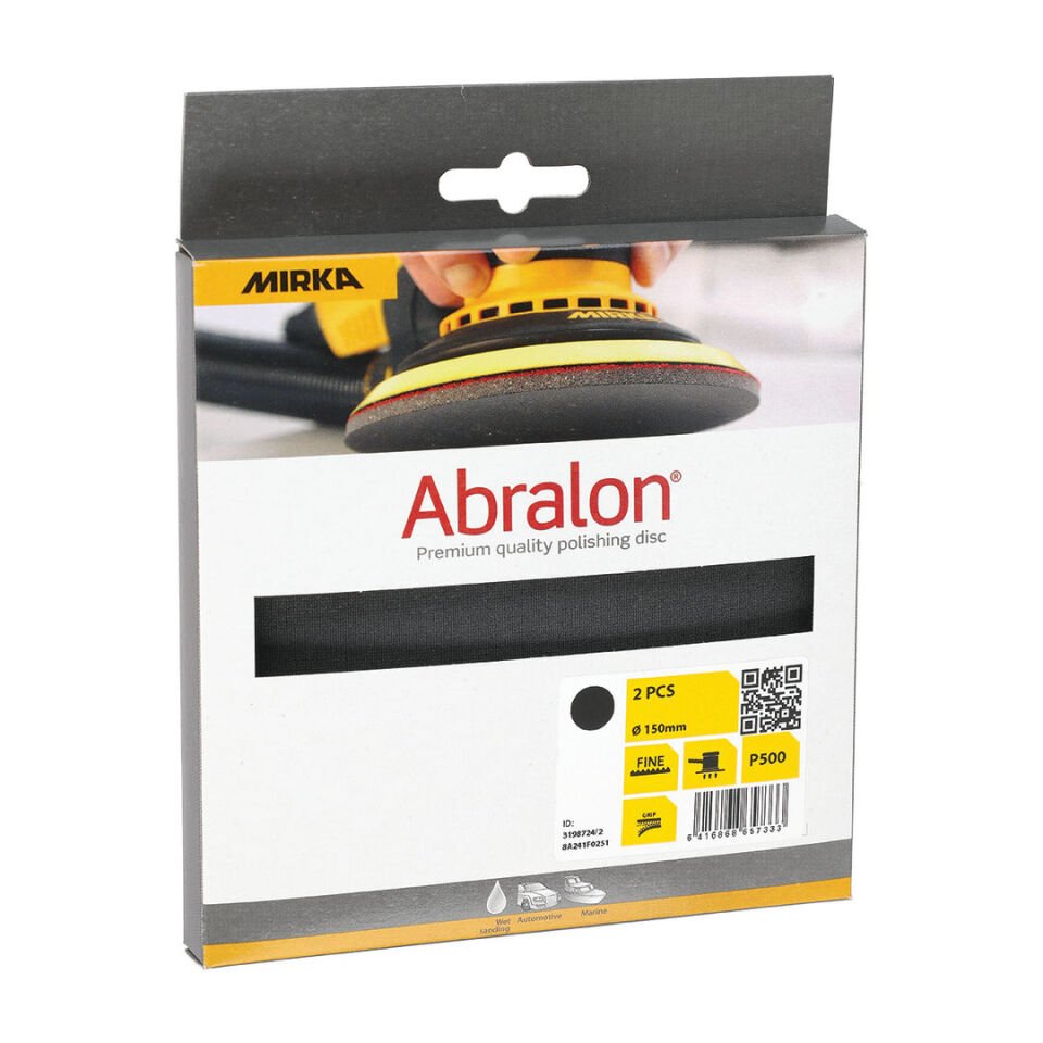 ABRALON 150mm Cırt Zımpara P2000 Kum 20 adet