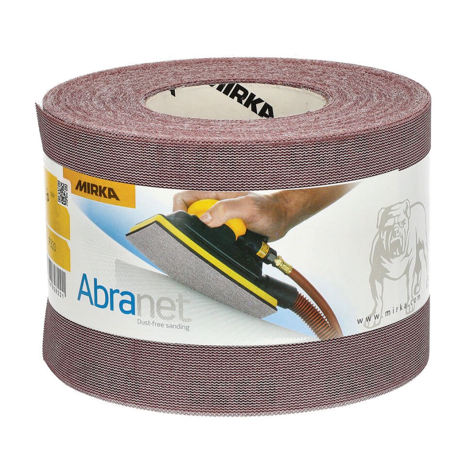 ABRANET 115mm x 10m Cırt Rulo Zımpara P150 Kum