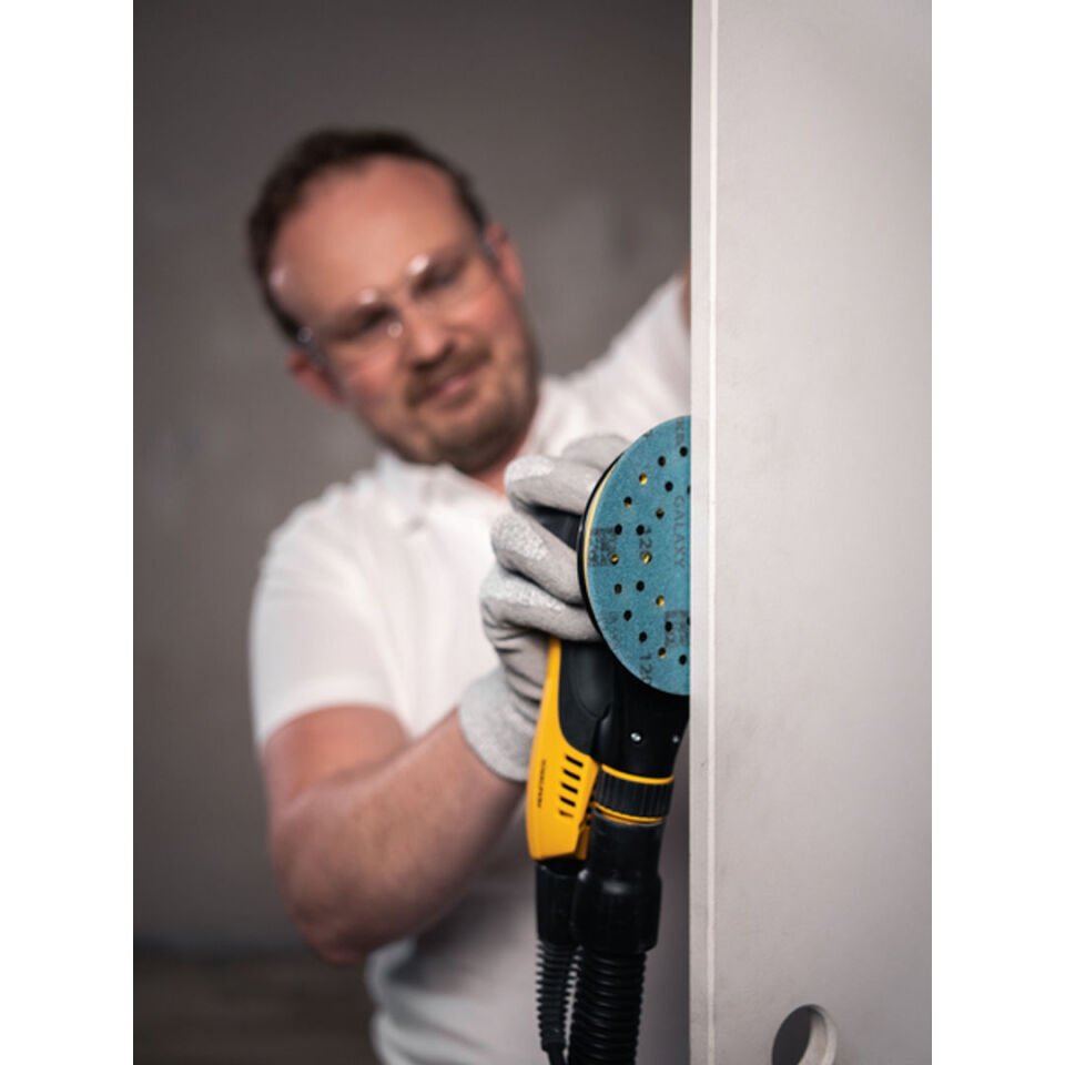 GALAXY 150mm Cırt Multifit Zımpara P100 Kum 50 adet