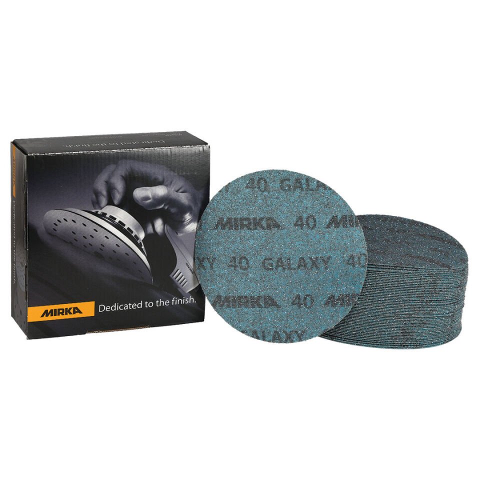 GALAXY 150mm Cırt Multifit Zımpara P60 Kum 4 adet
