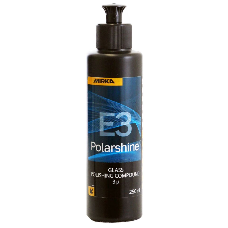 Mirka Polarshine E3 Cam Çizik Giderici Pasta 250 ml