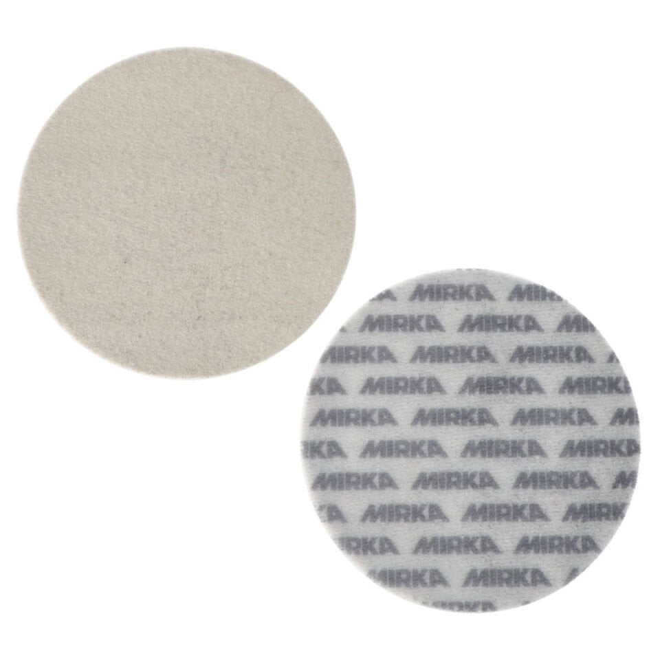 Mirka Cam Çizik Giderici Keçe 125 mm