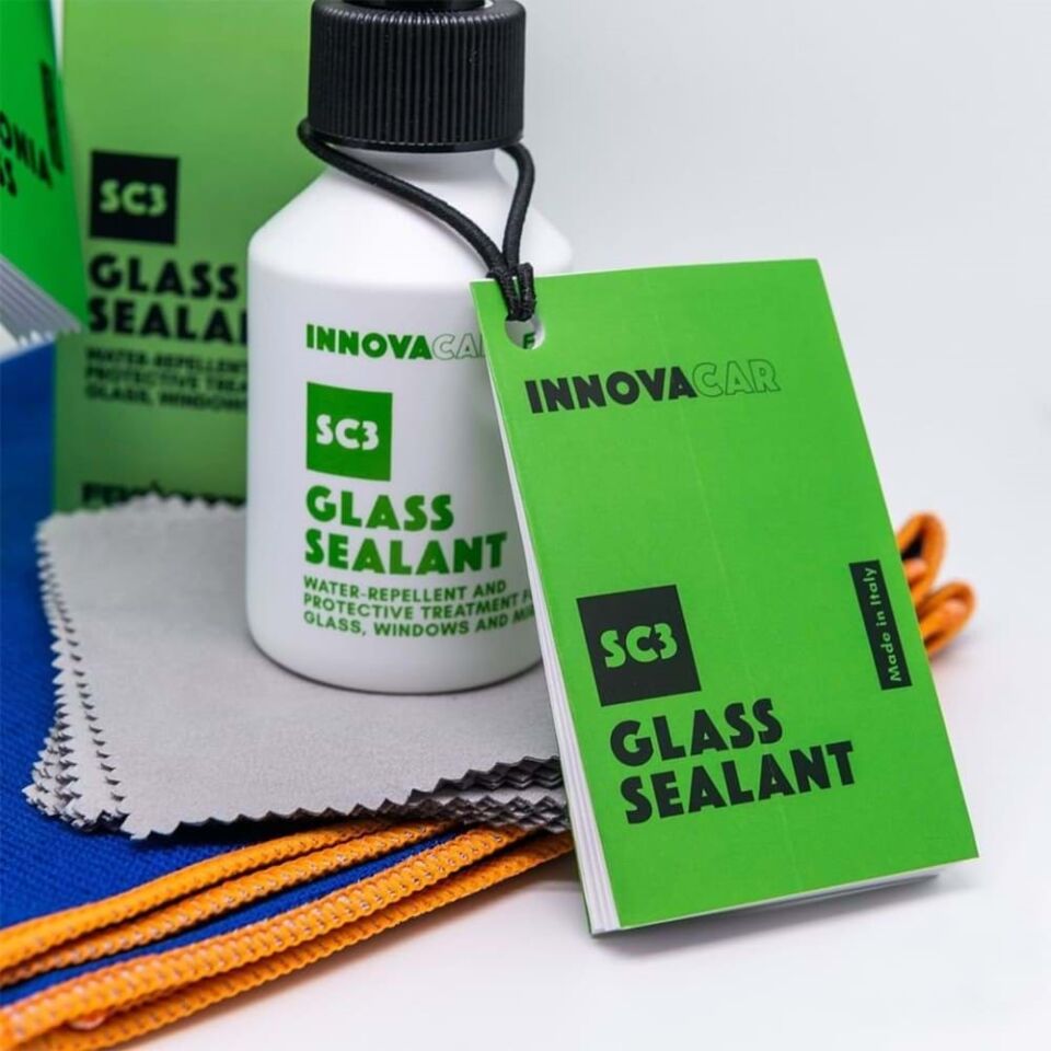İnnovacar SC3 Glass Sealant Cam Su İtici ve Yağmur Kaydırıcı Nano Kaplama 100 ml