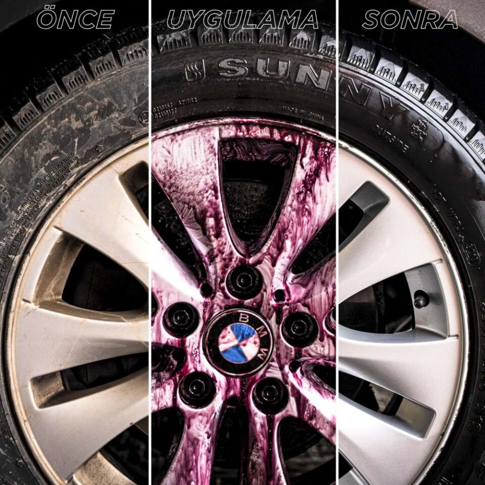 GYEON Q²M Iron Demir Tozu, Balata Tozu Temizleyici Ve Pas Sökücü PH Nötr 500 ml