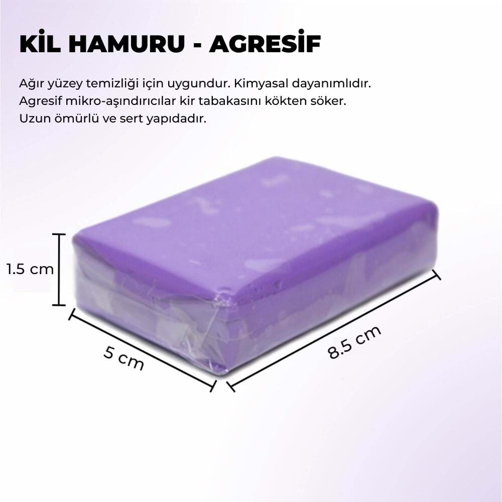 MG PS Agresif Yüzey Temizleyici Kil Hamuru Sert Mor 100 gr