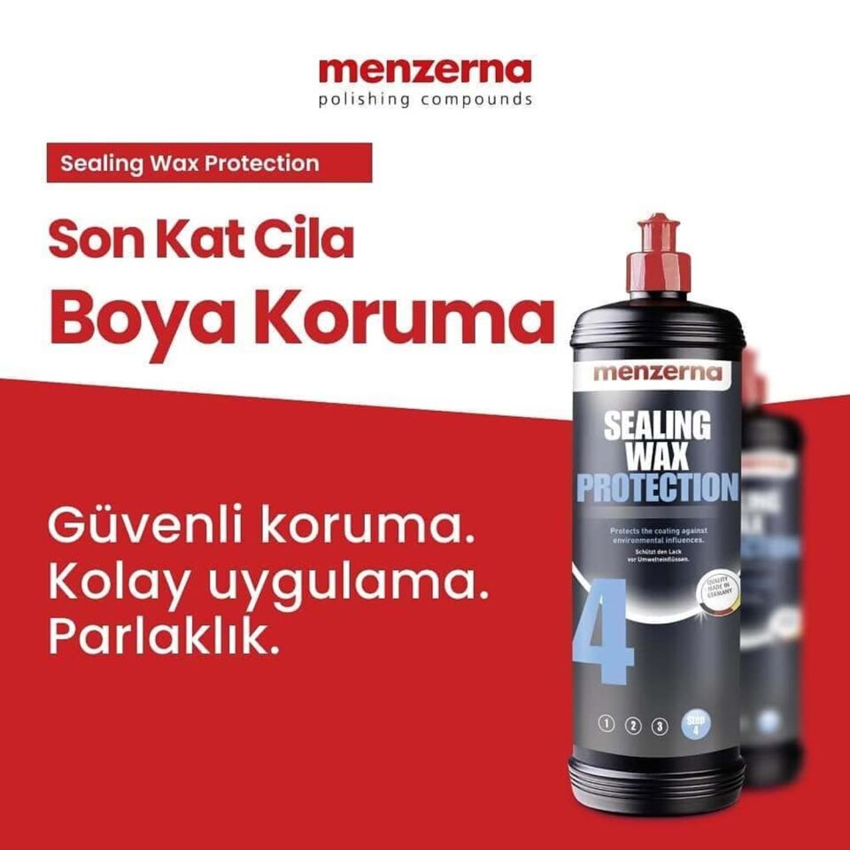 Menzerna Power Lock Üstün Boya Koruyucu Wax 1 lt