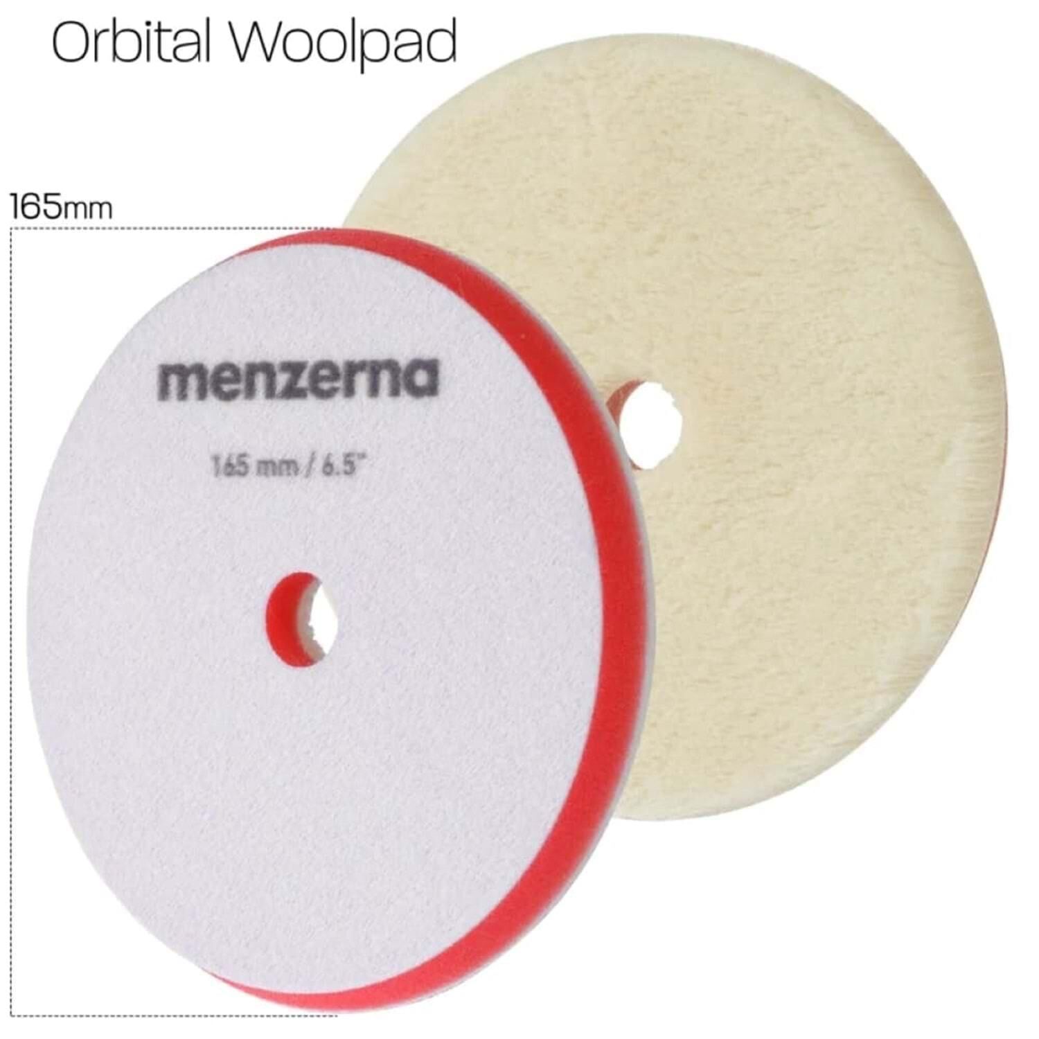 Menzerna Premium Orbital Kuzu Yünü Polisaj Keçesi 140 mm