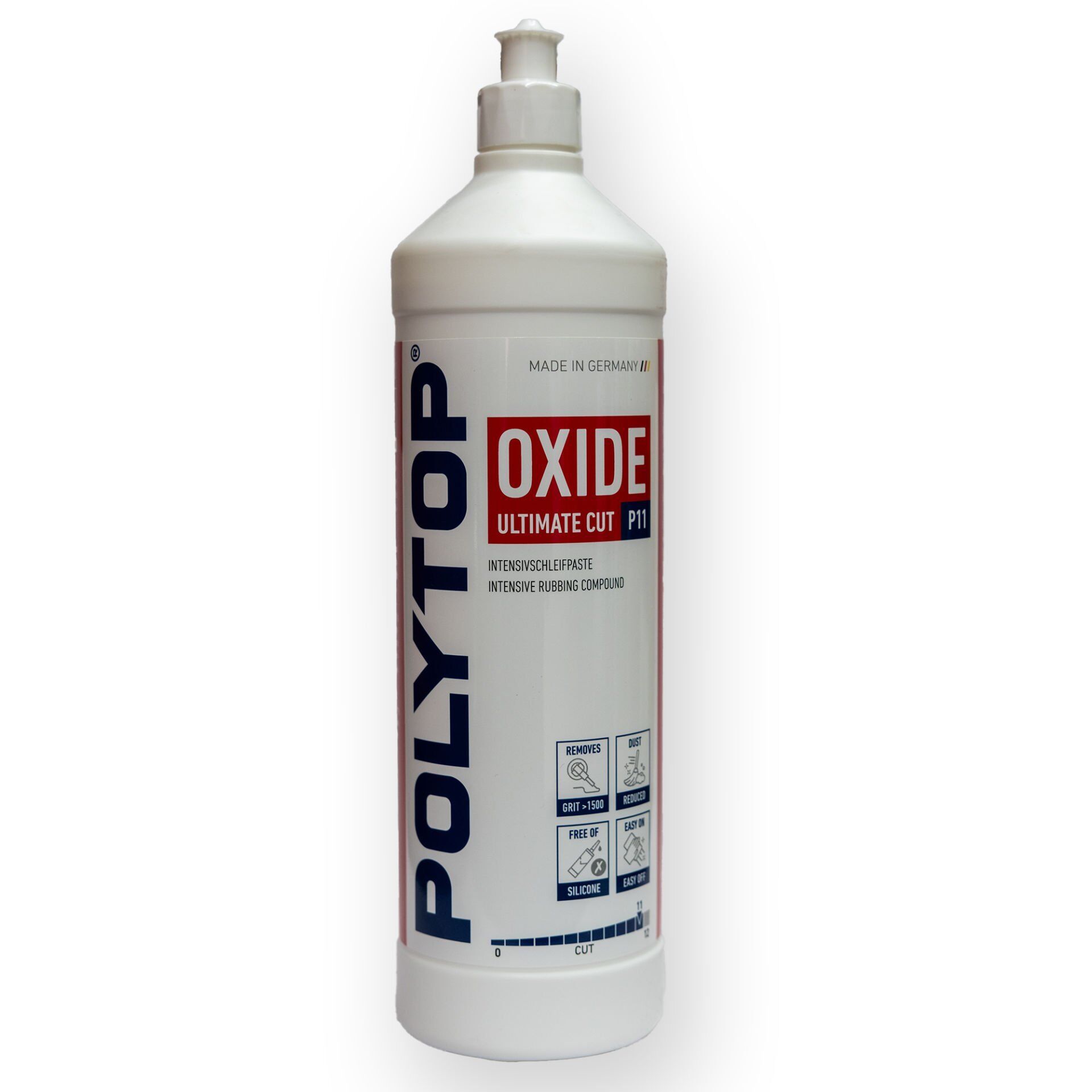 Polytop Oxide P11 Ultimate Cut Afresif Çizik Çıkarıcı Pasta 1 lt