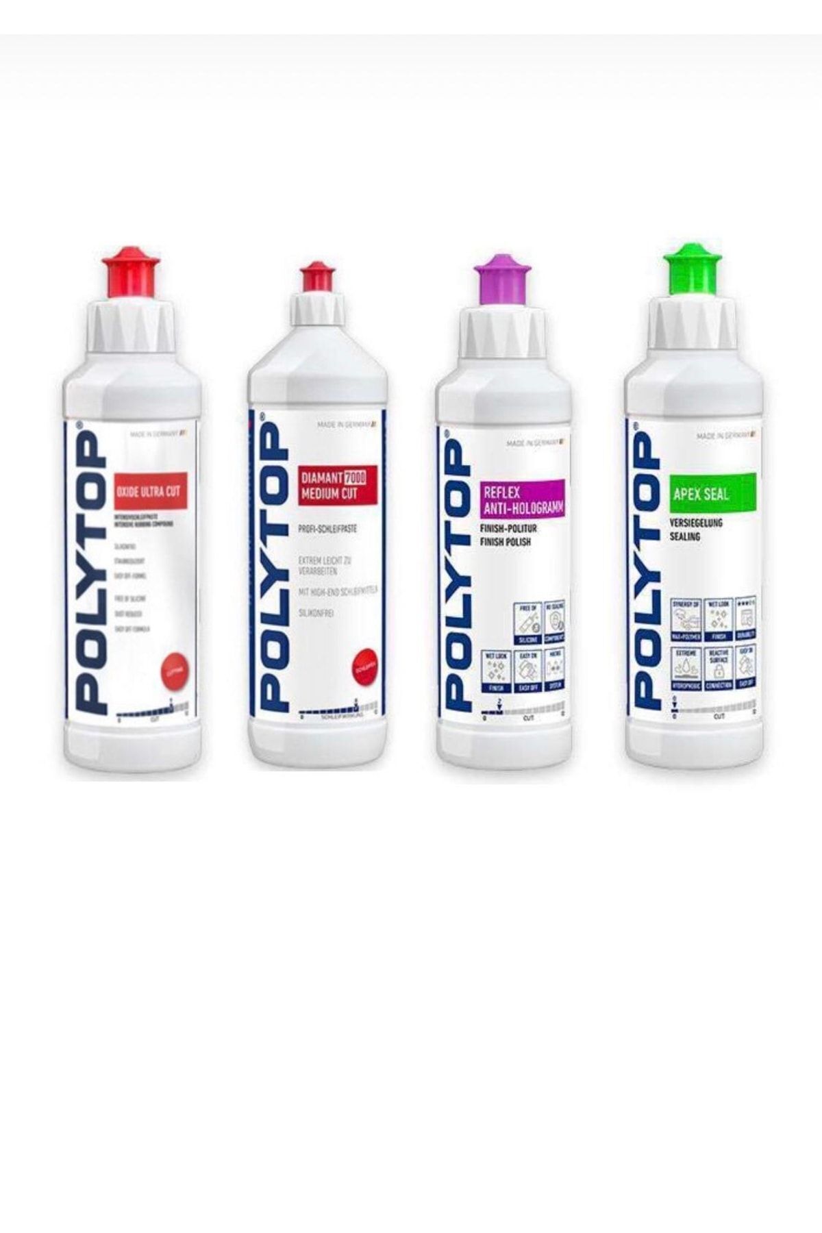 Polytop Oxide Ultra Kalın 5000 İnce Reflex Hare Apex Boya Kor. Seti 250 ml