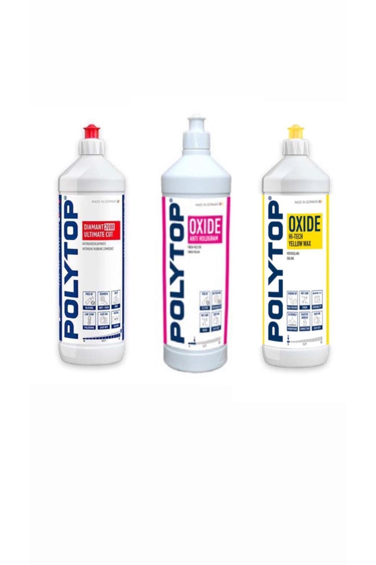 Polytop Oxide Ultra Kalın Antihologram Hare ve Hitech Boya Koruma Seti 1 lt