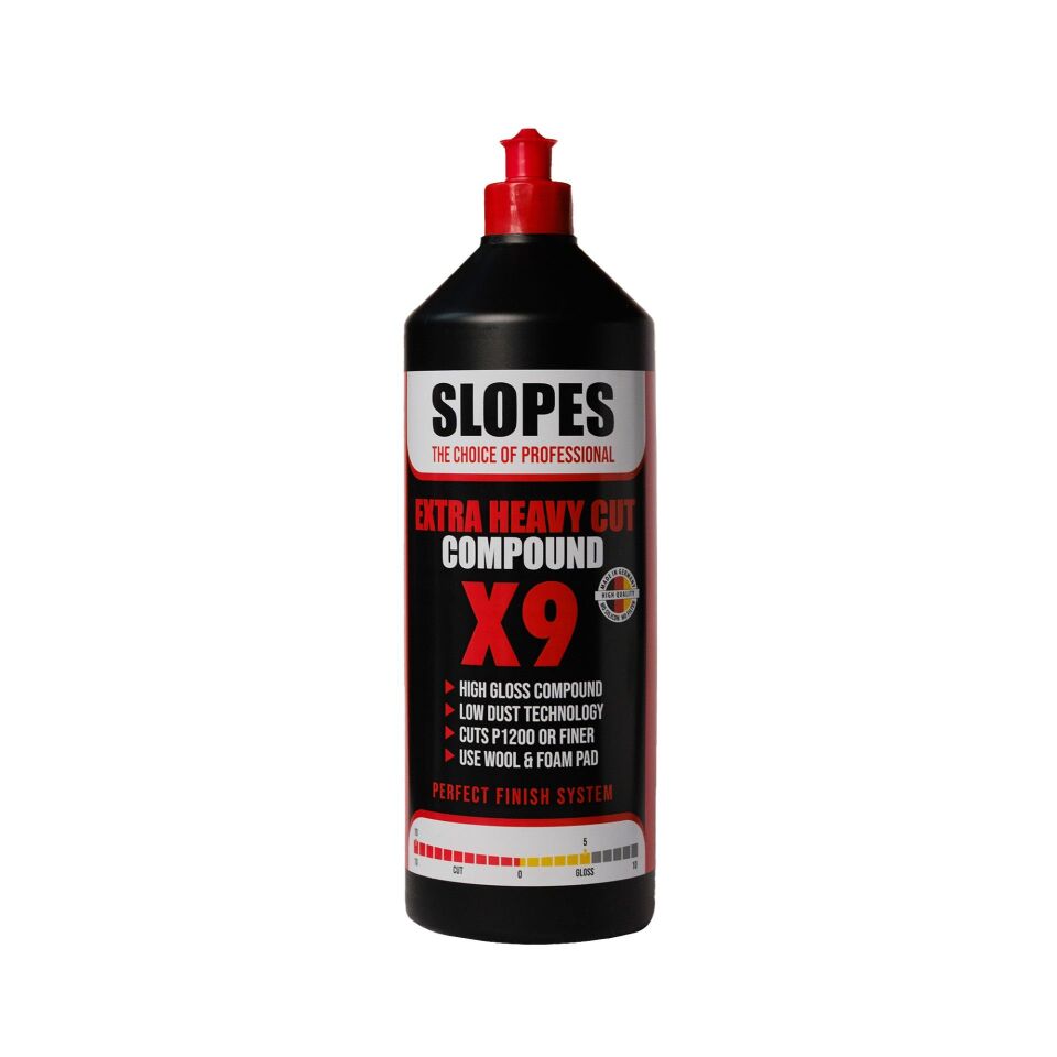 Slopes X9 Extra Agresif Çizik Giderici Pasta 1 LT