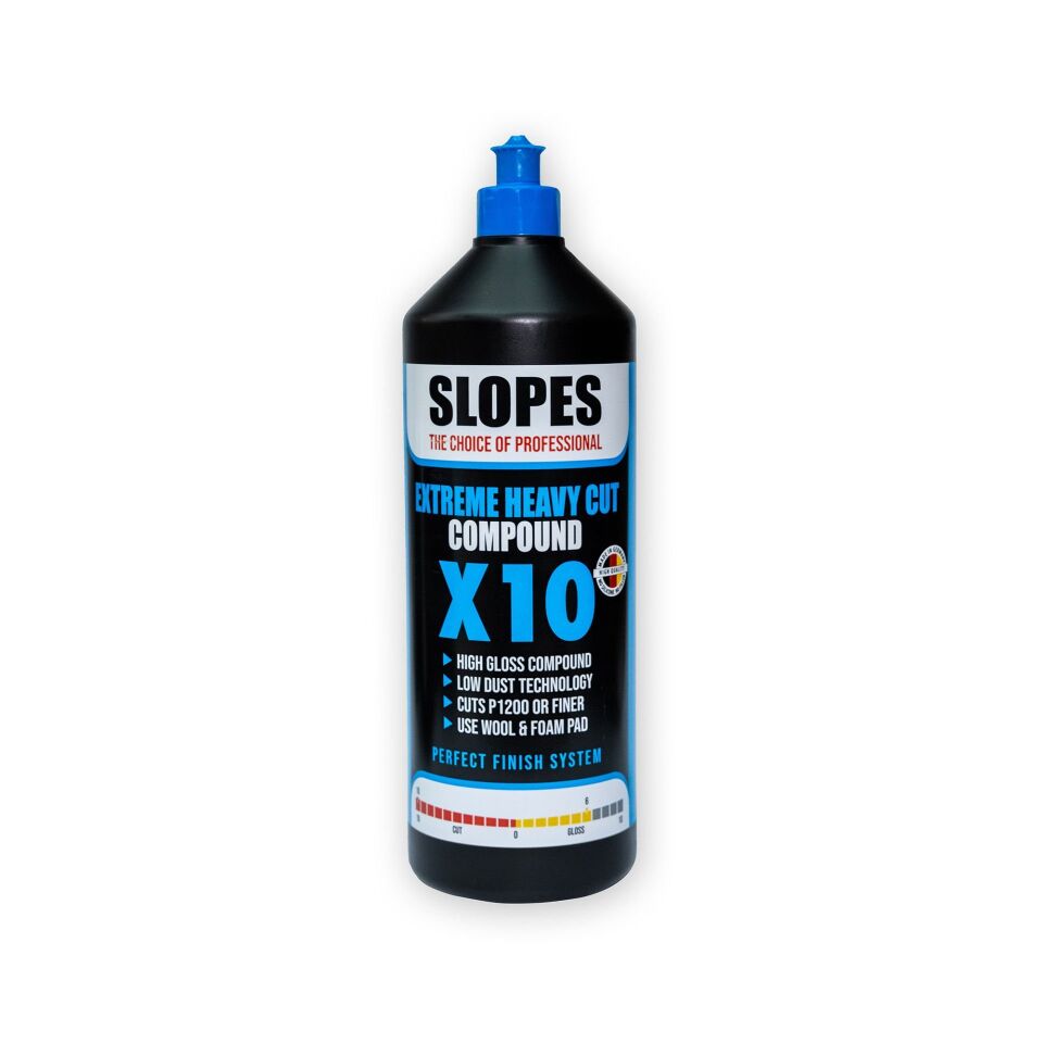Slopes X10 Agresif Çizik Giderici Pasta 1 lt