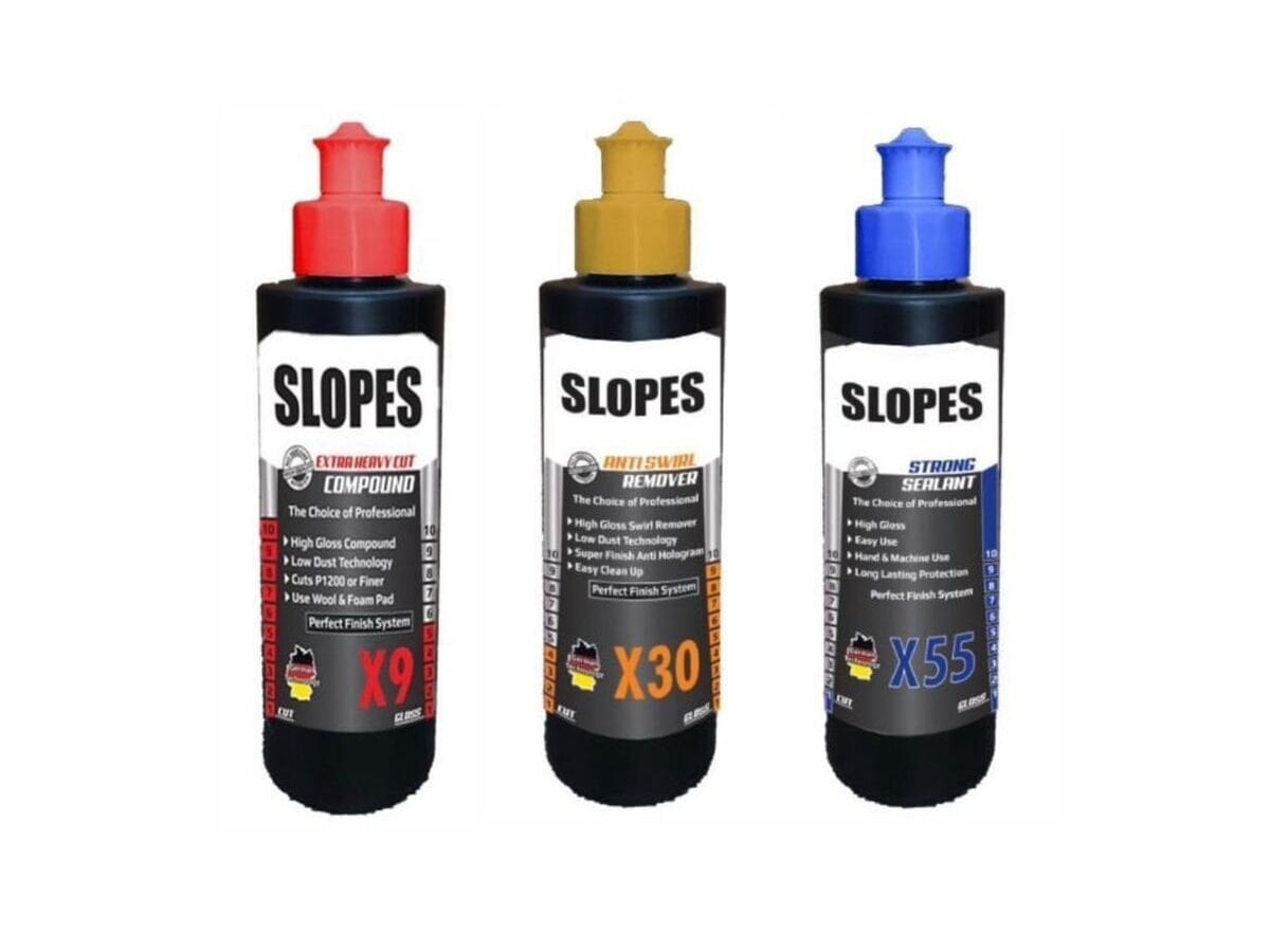 Slopes X9 Extra Kalın X30 Hare ve X55 Boya Koruma Seti 250 ml