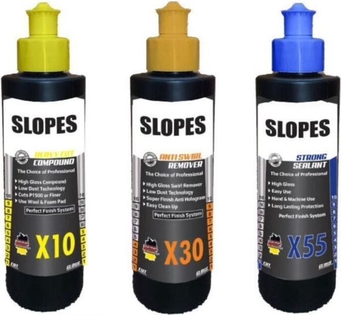 Slopes X10 Kalın X30 Hare ve X55 Boya Koruma Seti 250 ml