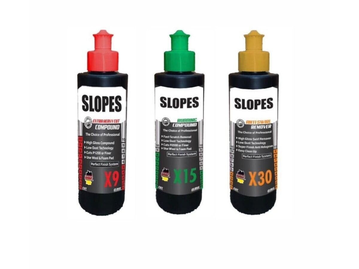 Slopes X9 Extra Kalın X15 İnce Pasta X30 Hare Giderici Seti 250 ml
