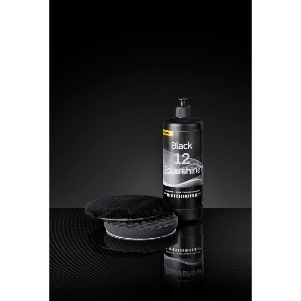 Mirka Polarshine 12 Siyah İnce Pasta Cila 1 lt