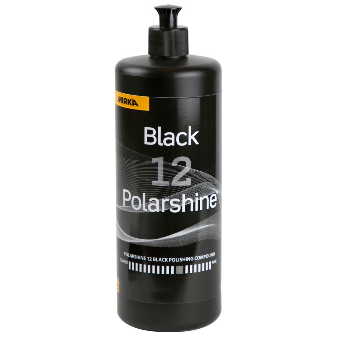 Mirka Polarshine 12 Siyah İnce Pasta Cila 1 lt
