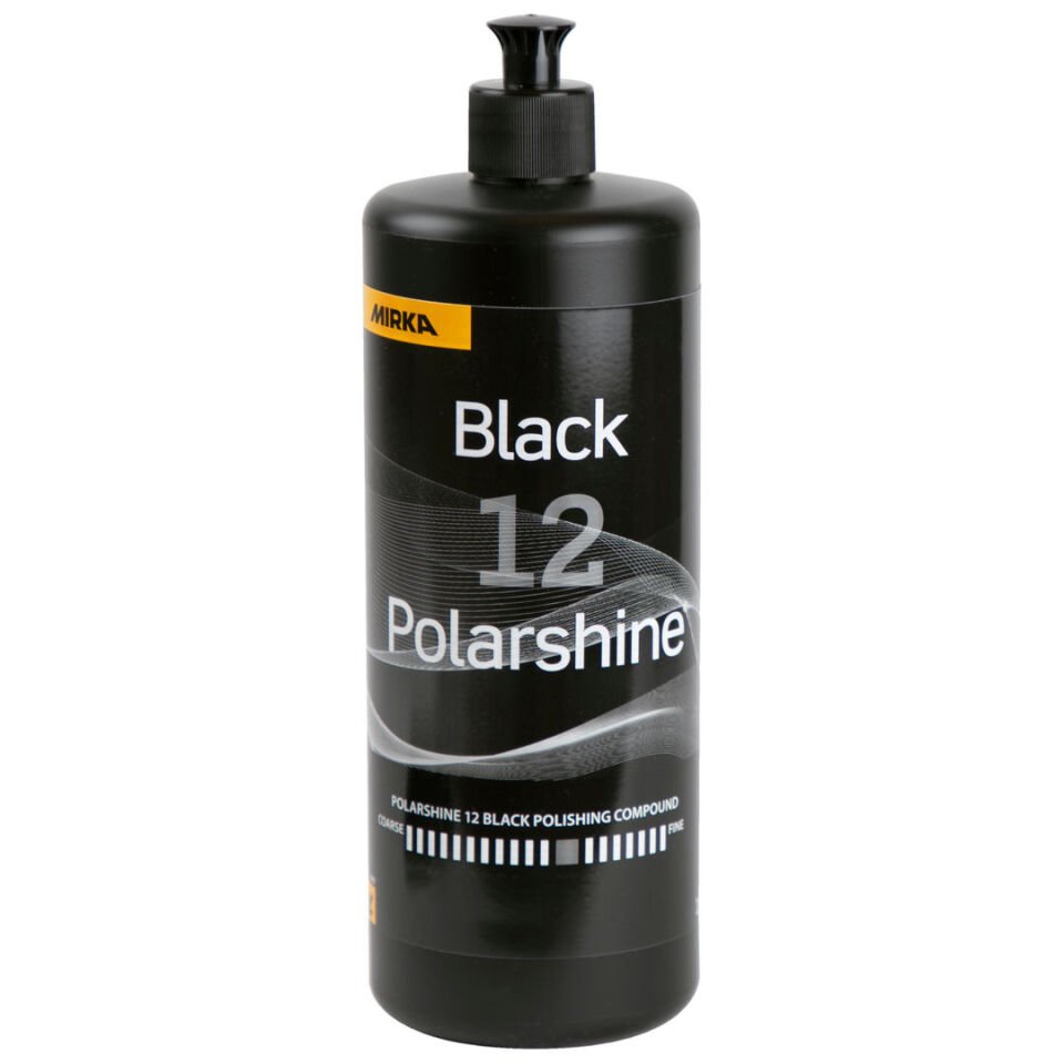 Mirka Polarshine 12 Siyah İnce Pasta Cila 1 lt