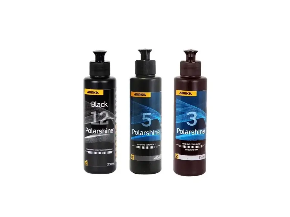 Mirka 12 Siyah İnce Pasta 5 Hare Giderici 3 Boya Koruyucu Wax 250 ml