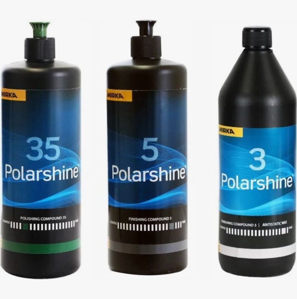 Mirka 35 Kalın Pasta 5 Hare Giderici 3 Boya Koruyucu Wax 1 lt