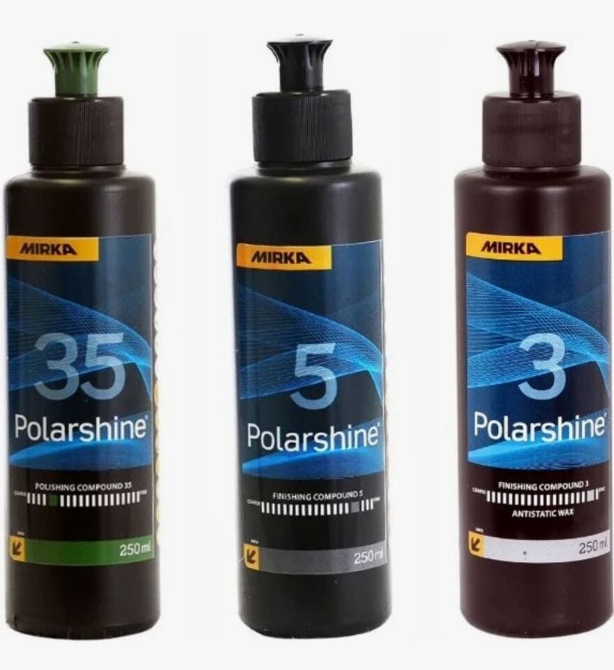 Mirka 35 Kalın Pasta 5 Hare Giderici 3 Boya Koruyucu Wax 250 ml