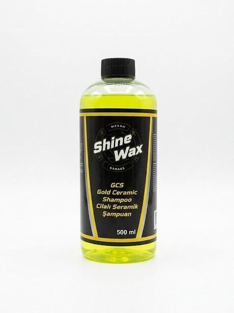 Shine Wax GCS Gold Ceramic Shampoo Gold Sermaik Şampuan 500 ml