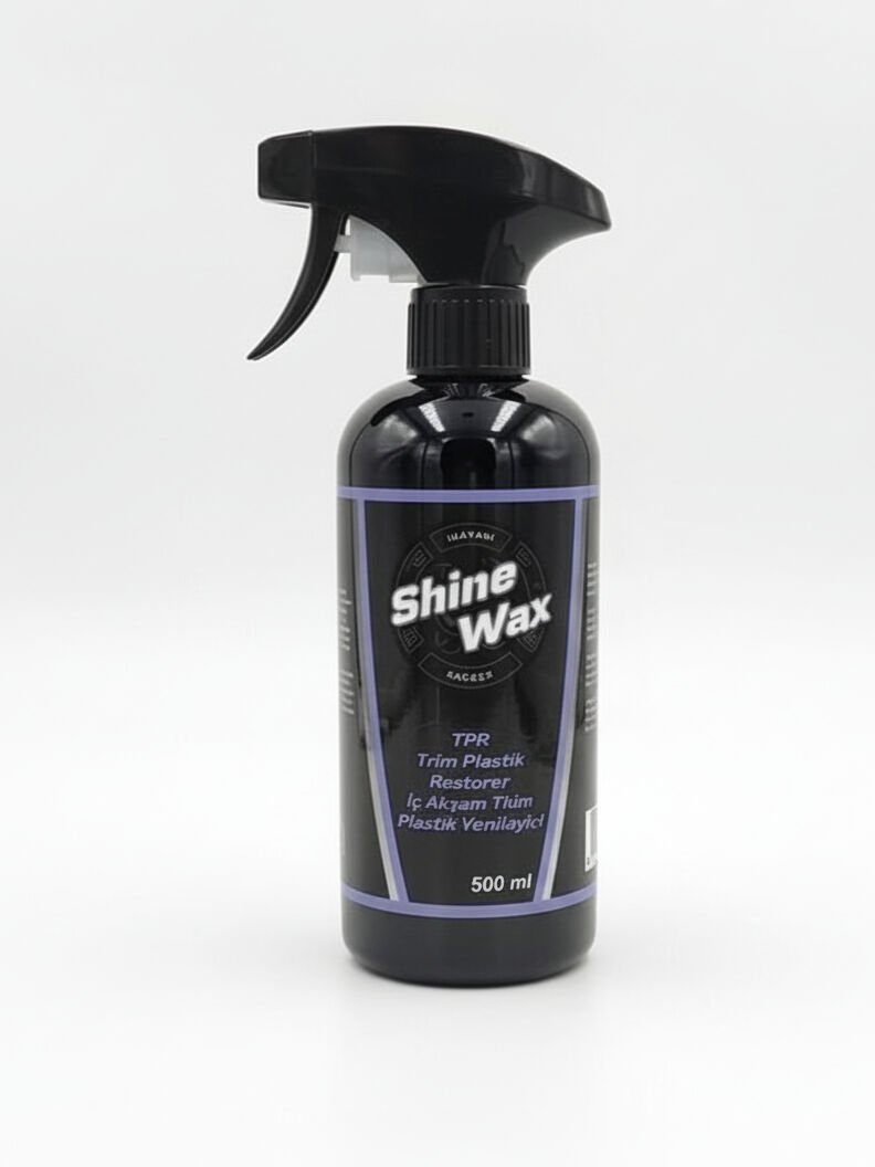 Shine Wax TPR İnterior Trim Plastic Restorer İç Aksam Trim ve Plastik Yenileyici 500 ml