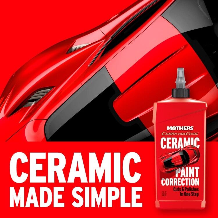 Mothers Ceramic Paint Coeerction Tek Adım Boya Temizleyici ve Parlatıcı Pasta 355 ml